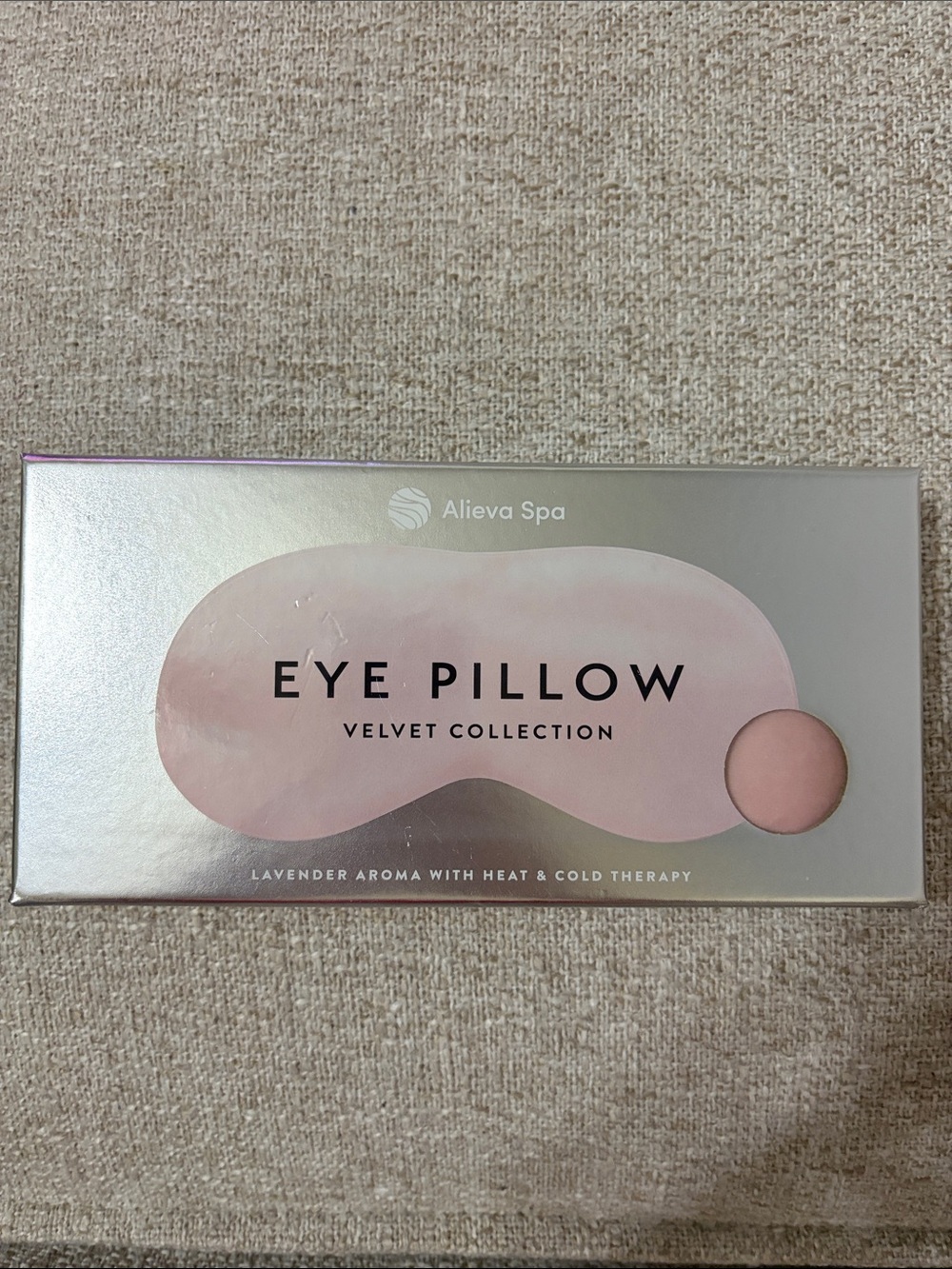 Velvet Eye Pillow - Pink